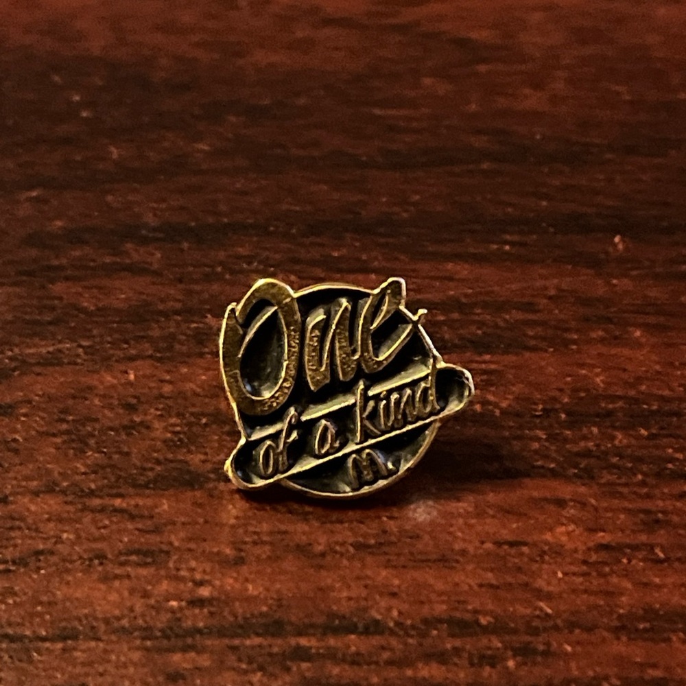 Vintage McDonald’s “One Of A Kind” Employee Lapel Hat Pin